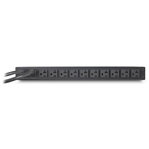 Rca Informatique - image du produit : RACK ATS 120V 20A L5-20 IN (10) 5-20R OUT