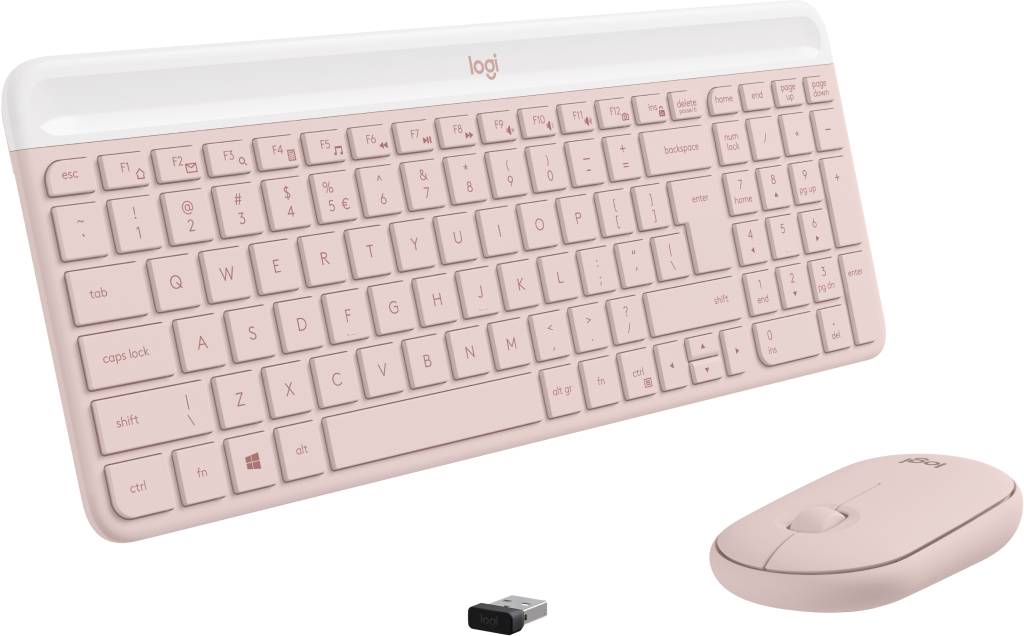 Rca Informatique - image du produit : MK470 SLIM COMBO -ROSE-US INTL-INTNL-973