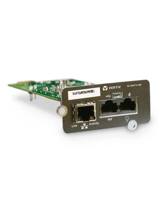 Rca Informatique - Image du produit : SNMP WEB CARD FOR LIEBERT GXT3/GXT4 INTELLISLOT