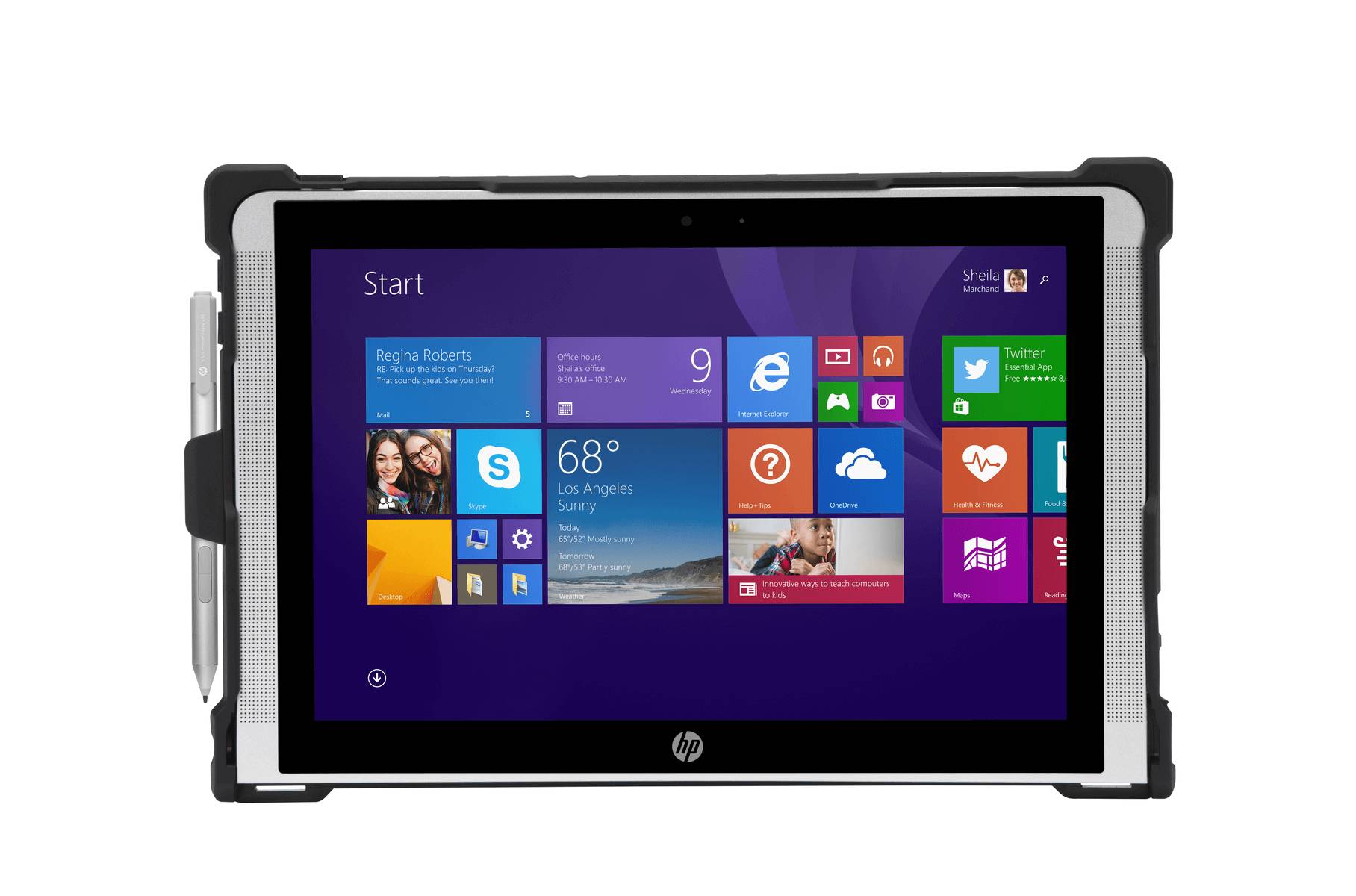 Rca Informatique - image du produit : 3PO TAR PROTCASE HP X2 210G2 THZ705EUZ-51