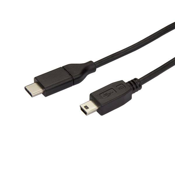 Rca Informatique - image du produit : 2M USB TYPE C TO MINI USB CABLE - USB 2.0 - 6FT