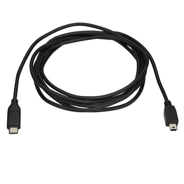 Rca Informatique - image du produit : 2M USB TYPE C TO MINI USB CABLE - USB 2.0 - 6FT