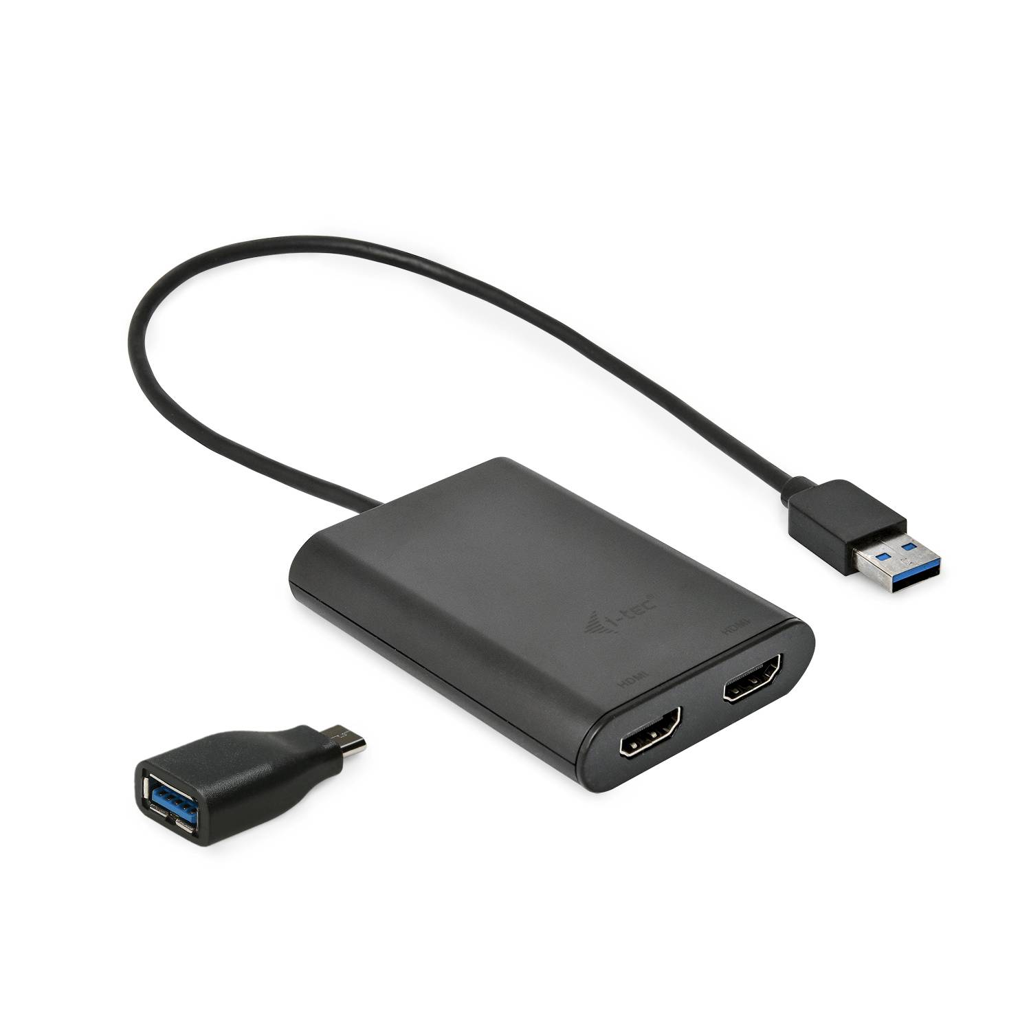 Rca Informatique - Image du produit : I-TEC USB3.0 DUAL 4K HDMI ADAP .