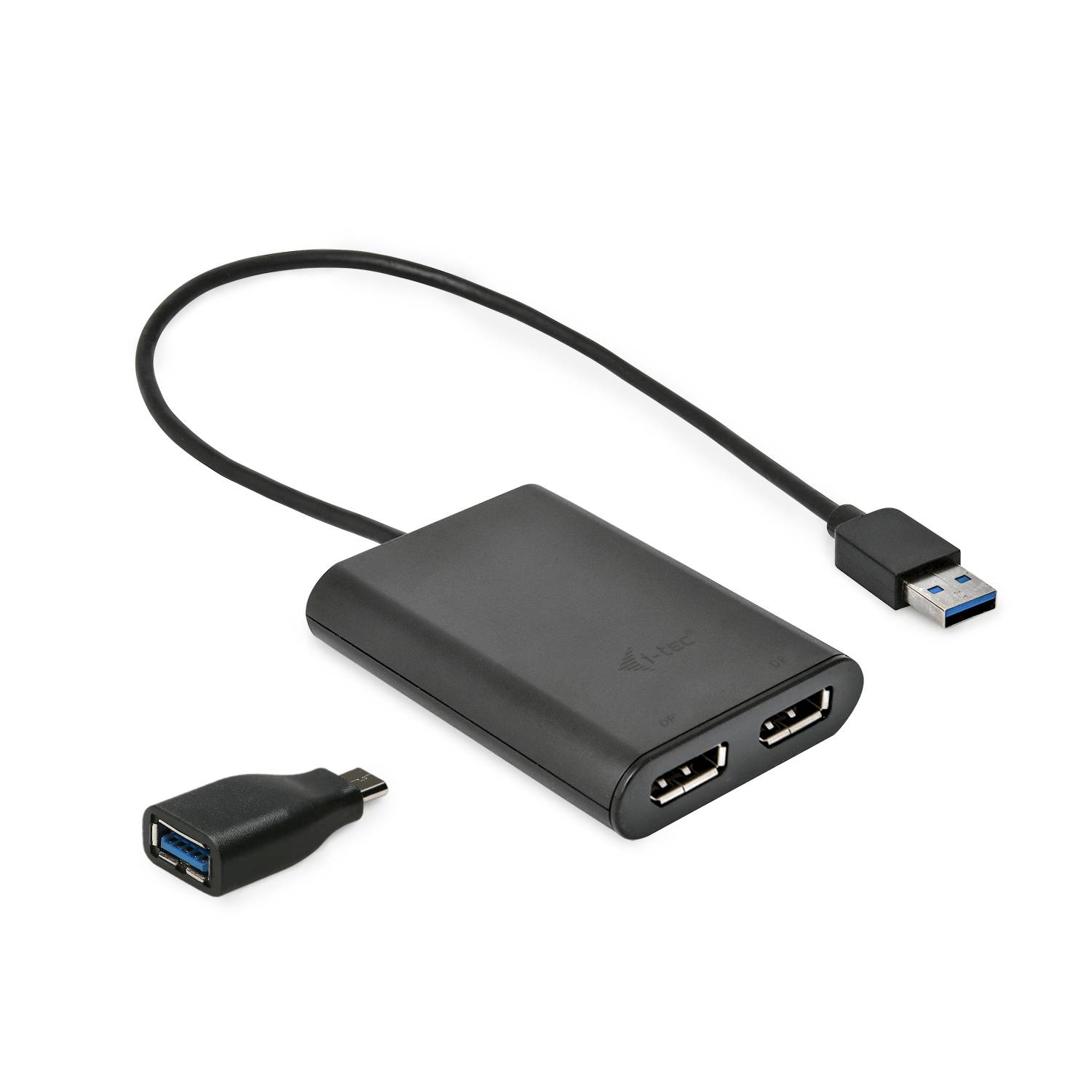 Rca Informatique - image du produit : I-TEC USB3.0 DUAL 4K DP ADAPTER .