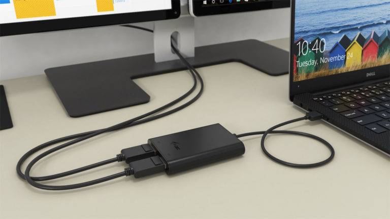 Rca Informatique - image du produit : I-TEC USB3.0 DUAL 4K DP ADAPTER .