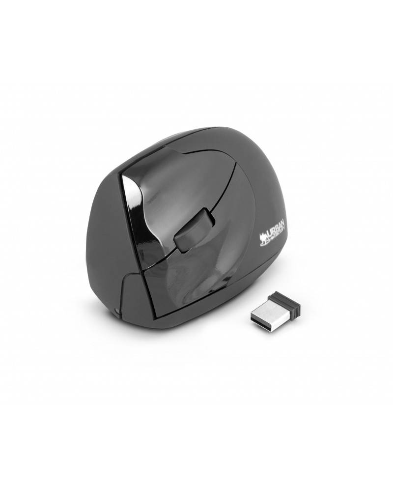 Rca Informatique - image du produit : ERGO NEXT 2.4GHZ ERGONOMIC VERTICAL LEFT-HANDED WIRELESS MO