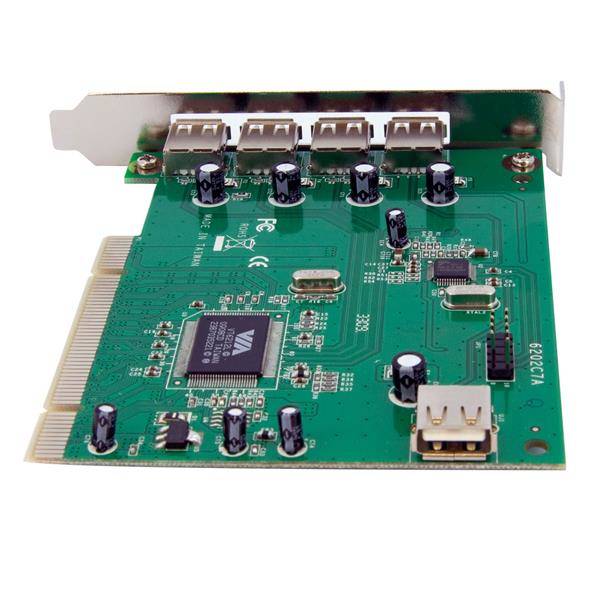 Rca Informatique - image du produit : CARTE ADAPTATEUR PCI VERS 7 PORTS USB 2.0