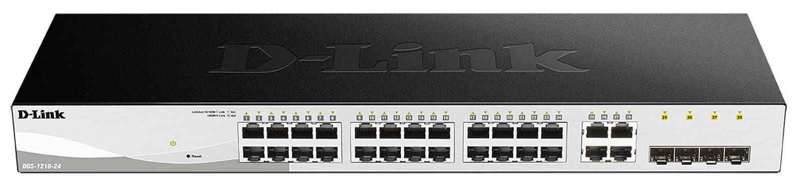 Rca Informatique - Image du produit : 24-PORT GIGABIT SMART SWITCH LAYER2 MANAGED