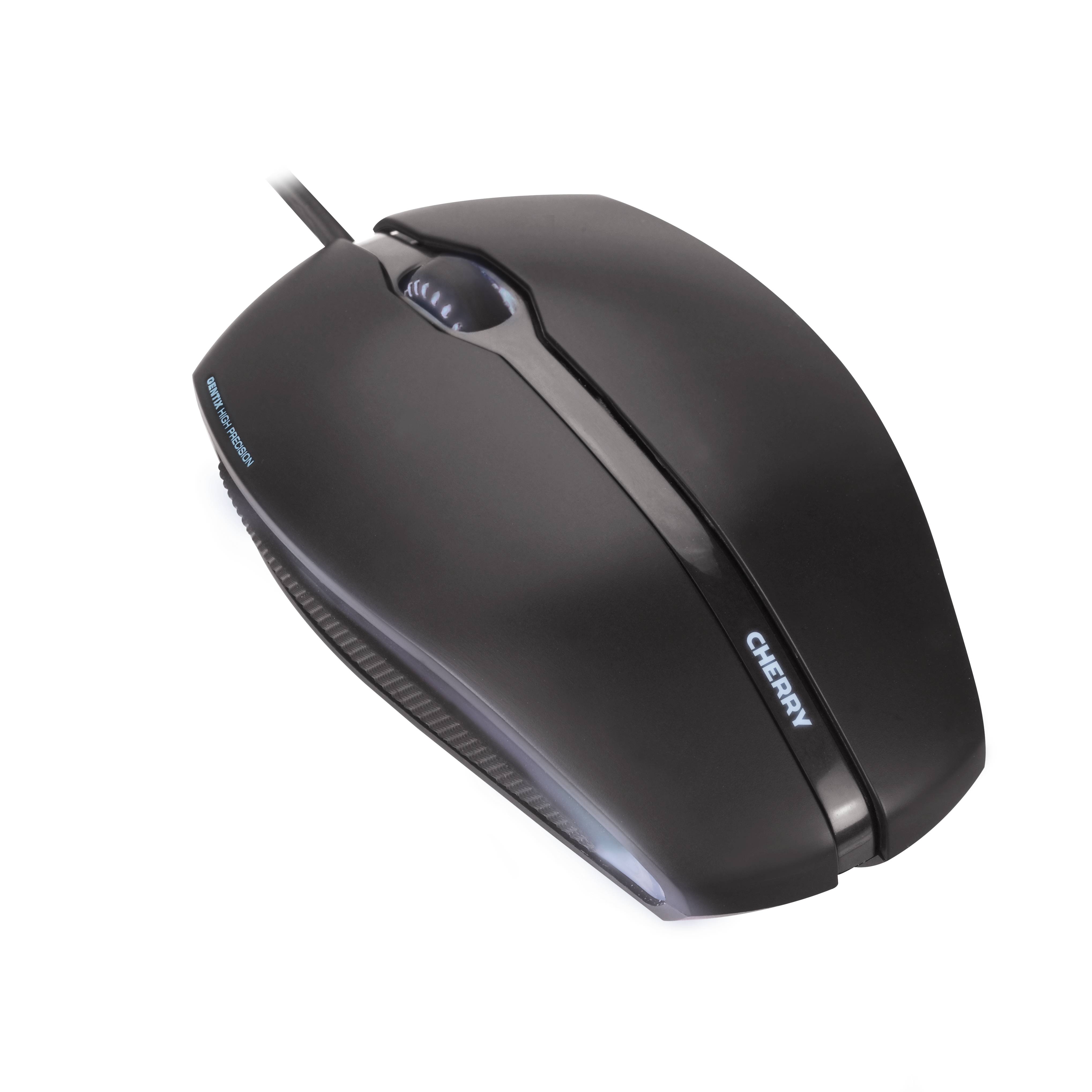 Rca Informatique - Image du produit : GENTIX CORDED OPTICAL BLACK ILLUMINATED MOUSE