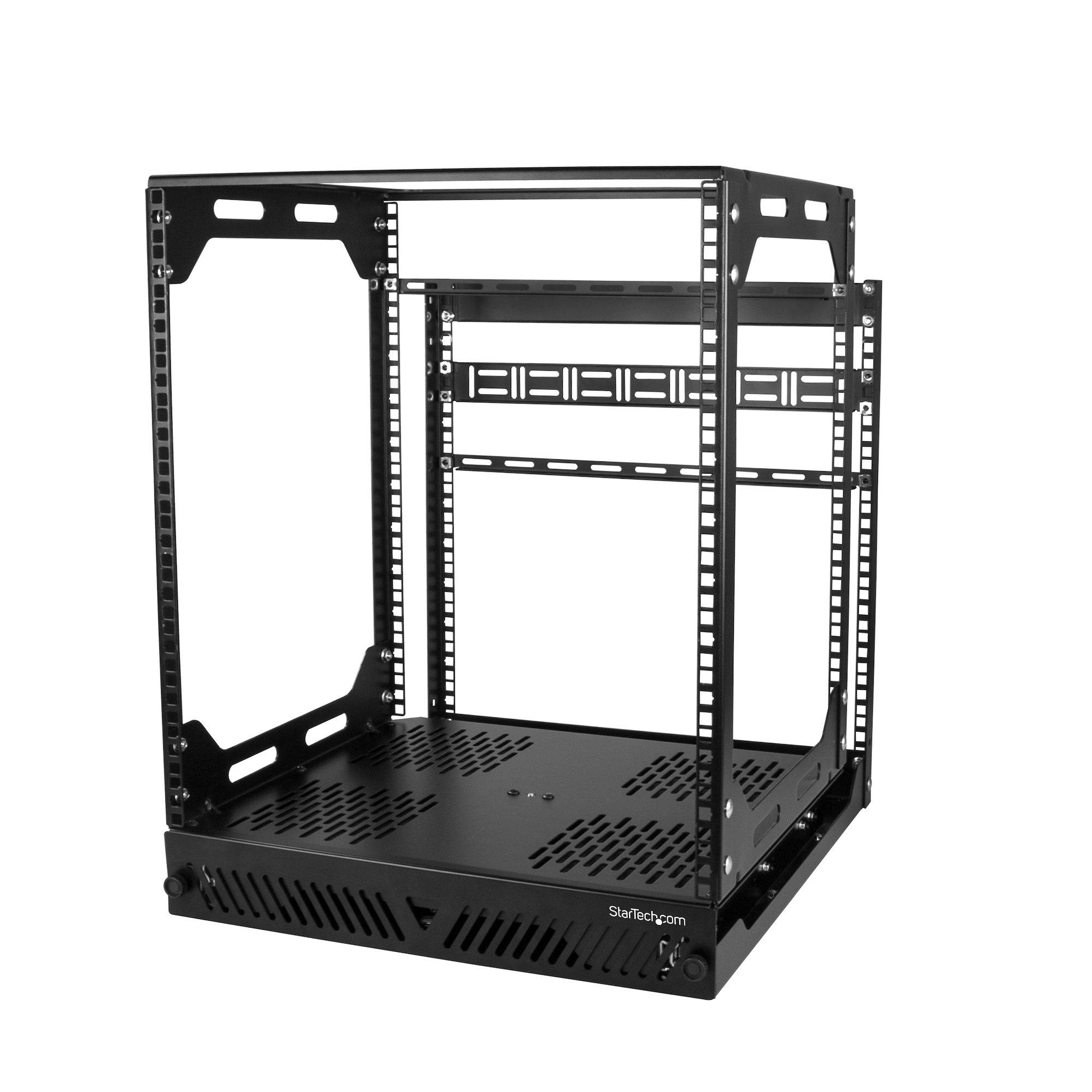 Rca Informatique - image du produit : 12U SLIDE OUT SERVER RACK ROTATING - 4 POST RACK