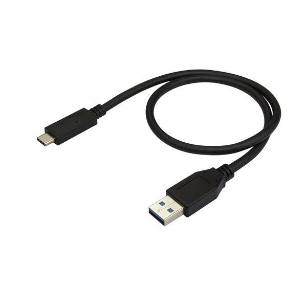 Rca Informatique - image du produit : 0.5M UBS 3.1 TYPE C CABLE USB A TO C - USB 3.1 (10GBPS)