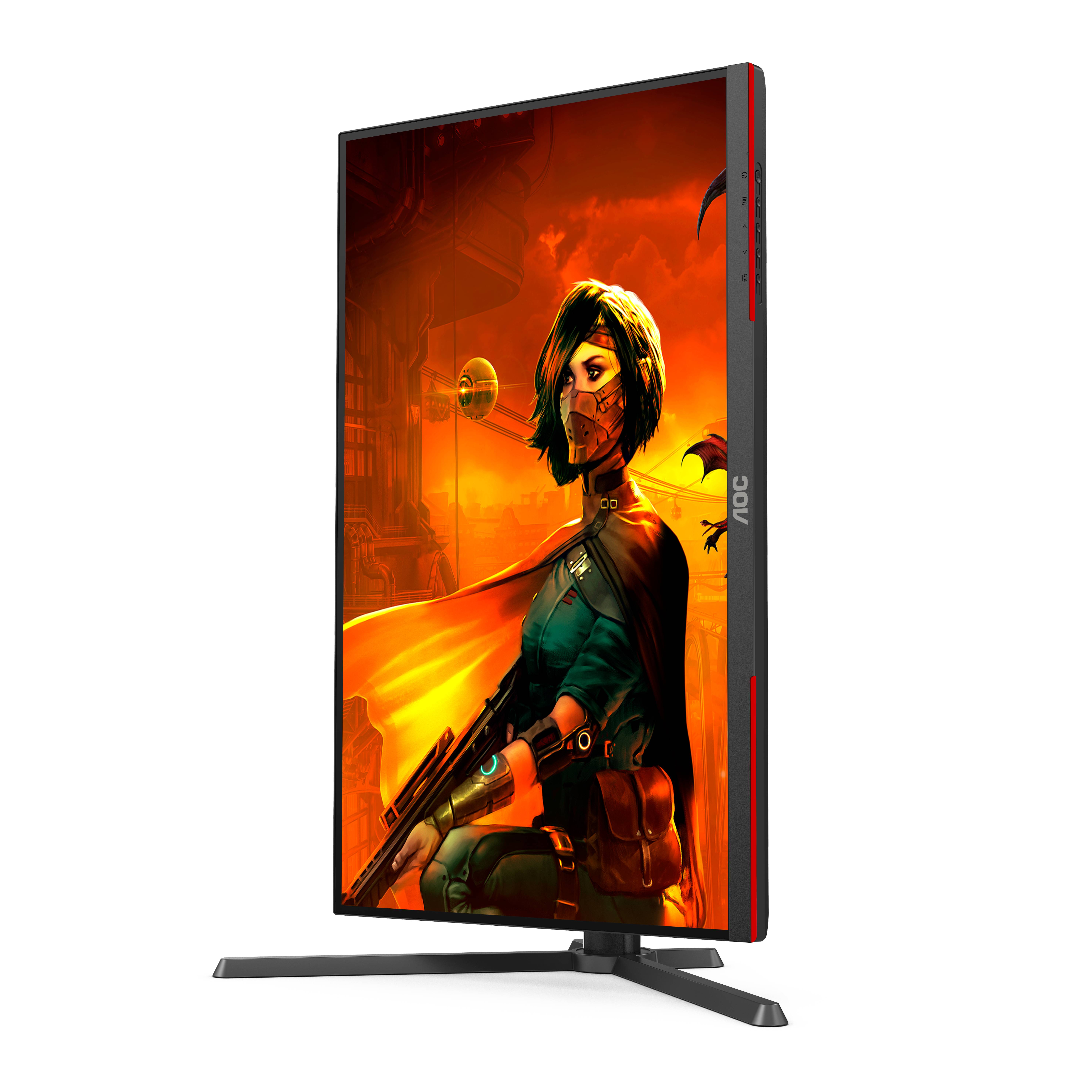 Rca Informatique - image du produit : U27G3X/BK 27IN IPS 3840X2160 16:9 1000:1 1MS HDMI/DP/USB