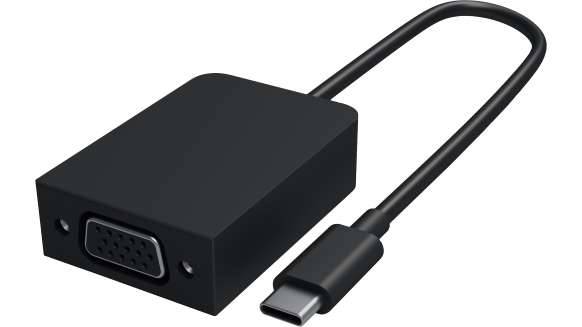 Rca Informatique - Image du produit : SURFACE ACC VGA ADAPTER USB-C TO VGA