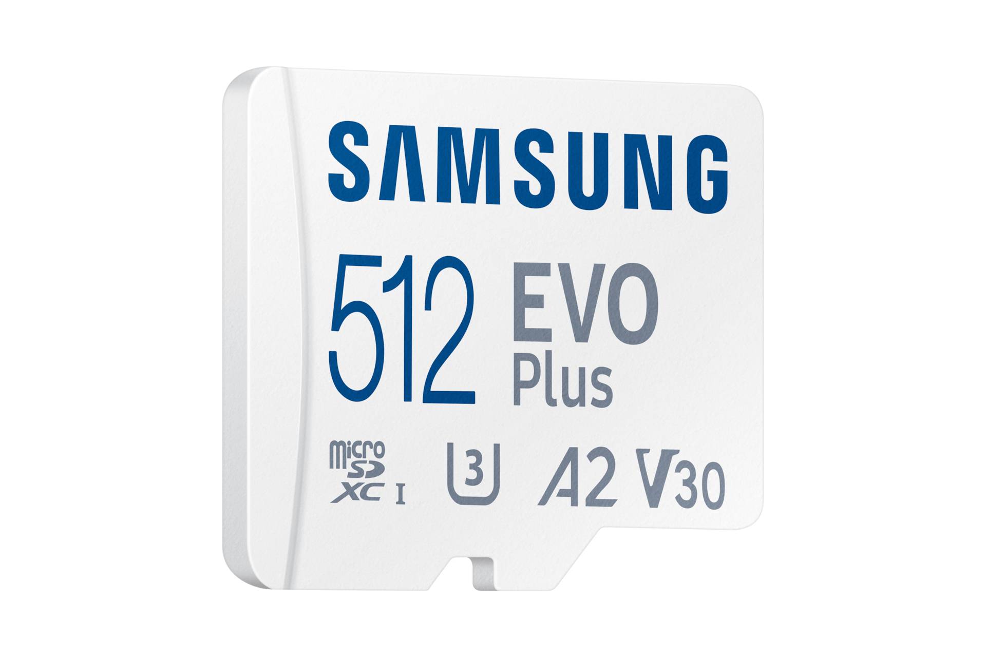 Rca Informatique - image du produit : EVO PLUS MICROSDXC UHS-I CARD WITH ADAPTER 512GB 160MB/S U1 V1