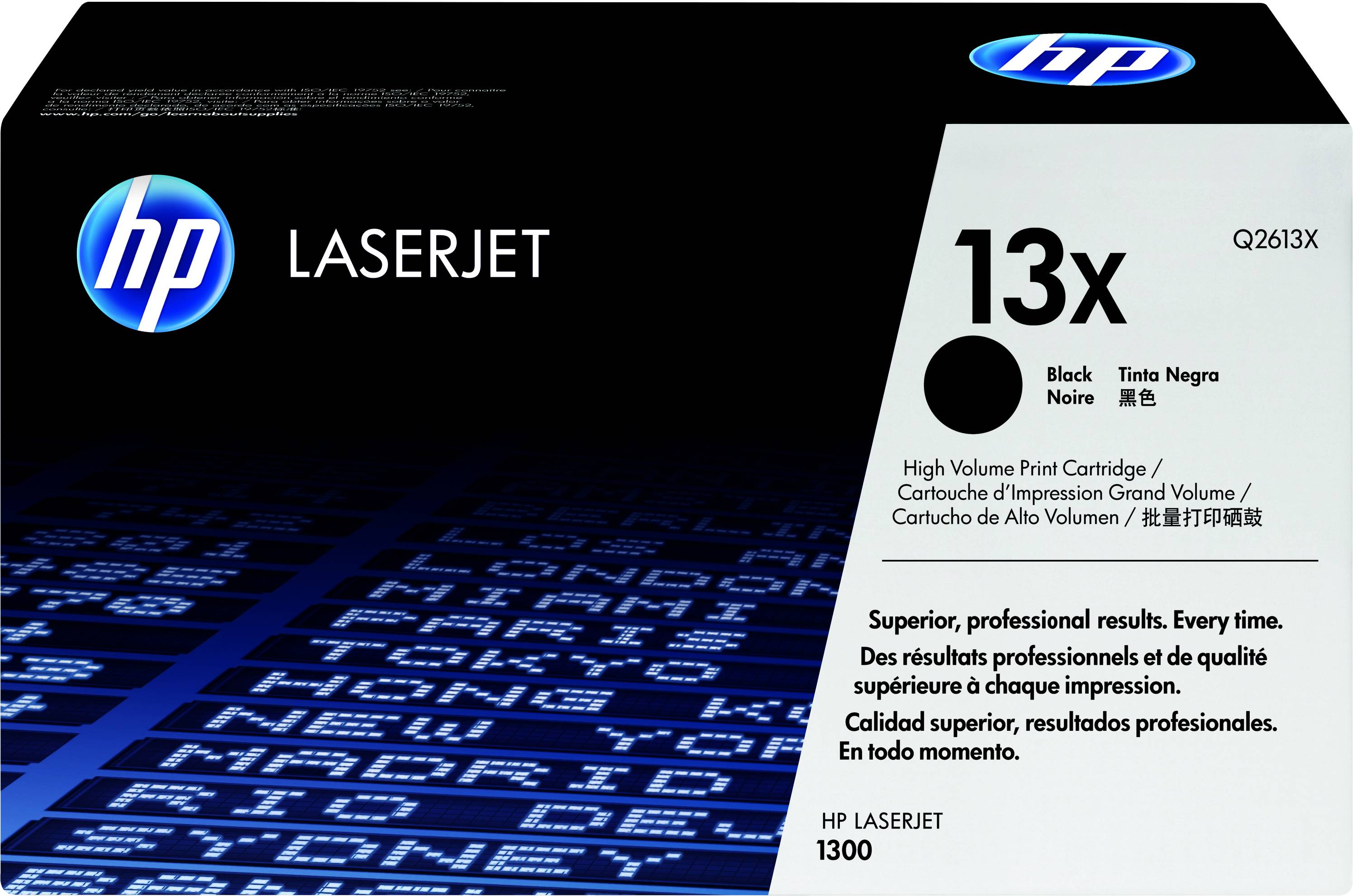 Rca Informatique - image du produit : TONER CARTRIDGE 13X BLACK F / LASERJET 1300 SERIE