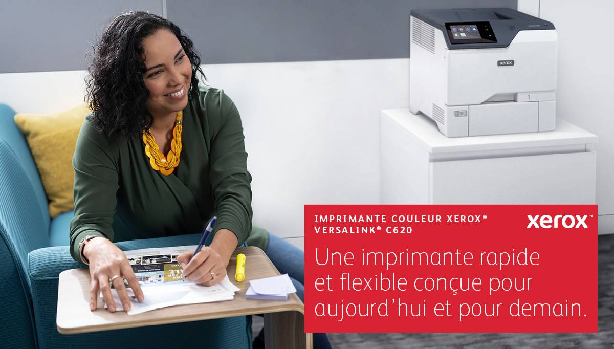 Rca Informatique - image du produit : VERSALINK C620 A4 50PPM DUPLEX PRINTER PS3 PCL5E/6 2 TRAYS 650