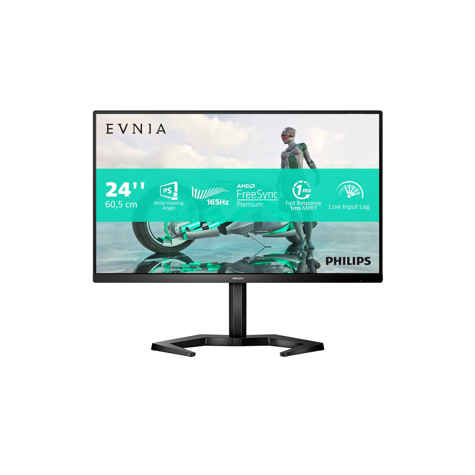 Rca Informatique - image du produit : 24M1N3200ZS/00 23.8IN IPS FHD 165HZ/4MS/2HDMI/DP