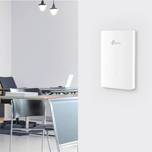 Rca Informatique - image du produit : AX1800 WALL PLATE WIFI 6 ACCESS POINT