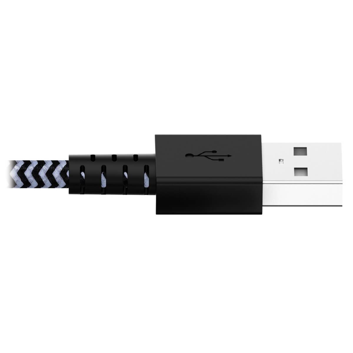 Rca Informatique - image du produit : USB SYNC CHARGE CBL HVY DUTY WITH LIGHTNING CONNECTOR 1.83 M