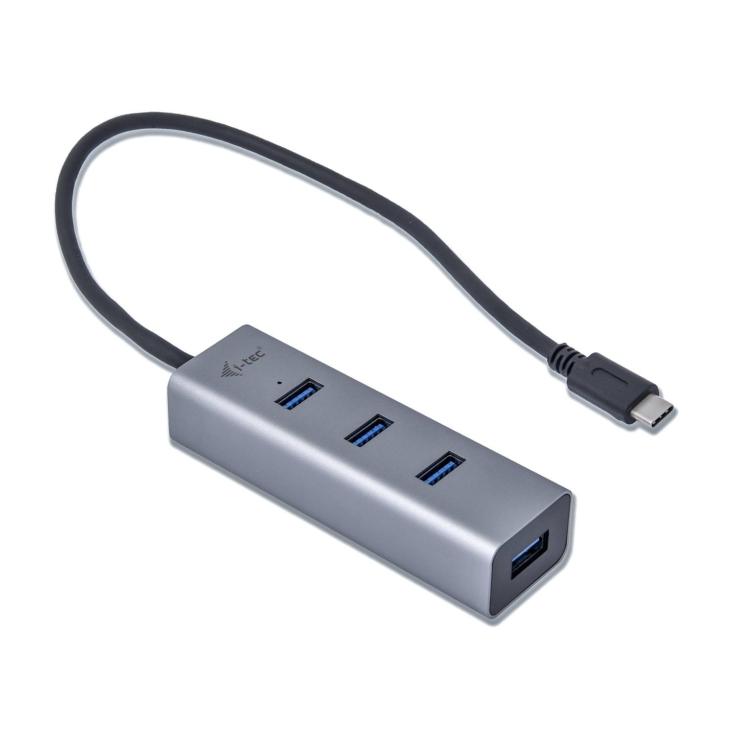 Rca Informatique - image du produit : I-TEC USB-C METAL 4-PORT HUB I-TEC USB-C METAL 4-PORT HUB