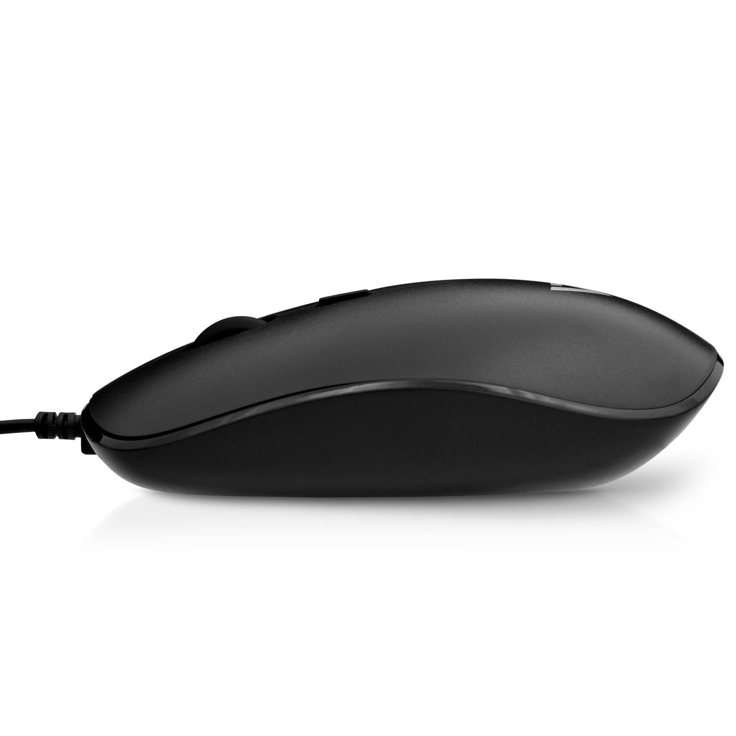 Rca Informatique - image du produit : SOURIS OPTIQUE USB 4 BOUTONS MAX 1600DPI NOIR