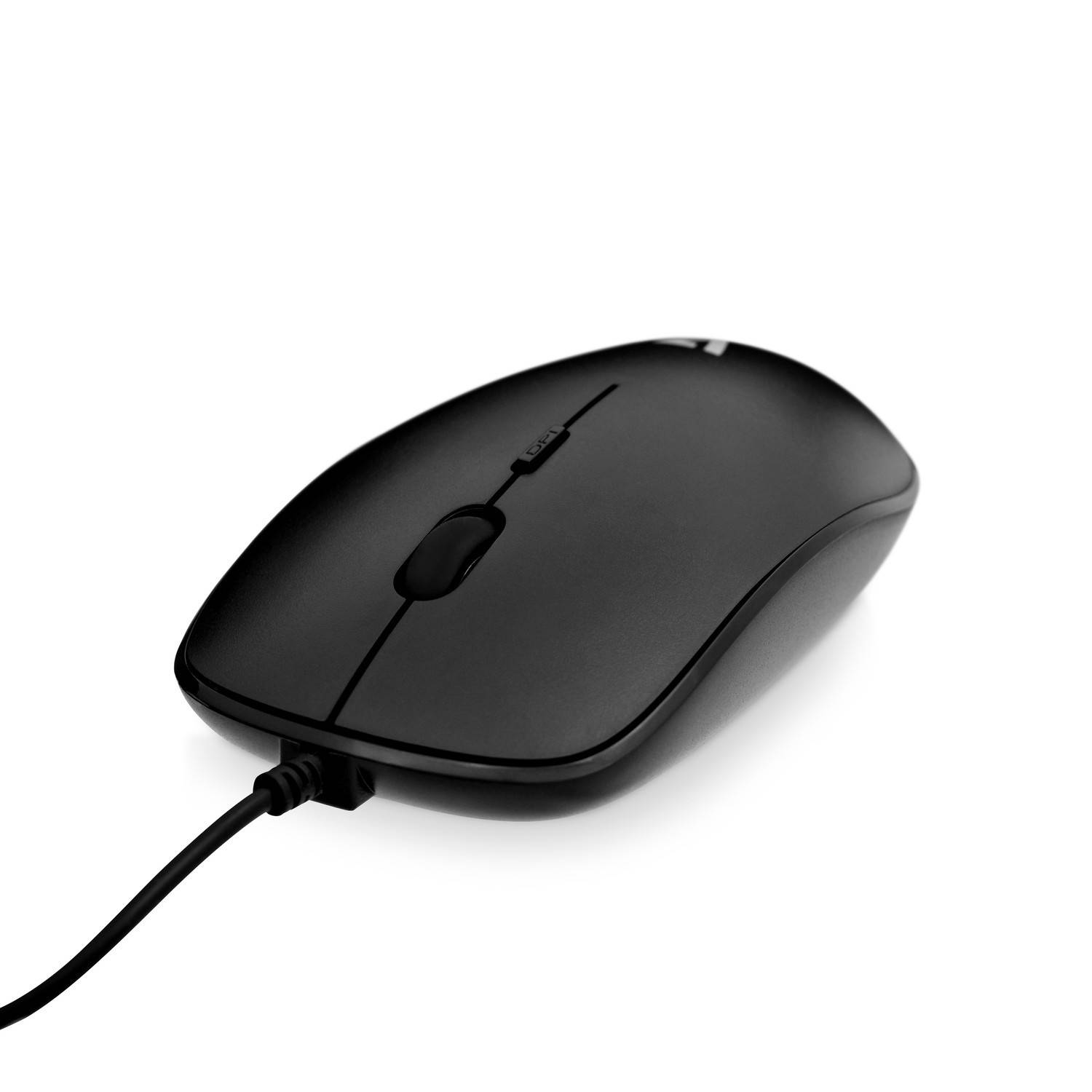 Rca Informatique - image du produit : SOURIS OPTIQUE USB 4 BOUTONS MAX 1600DPI NOIR