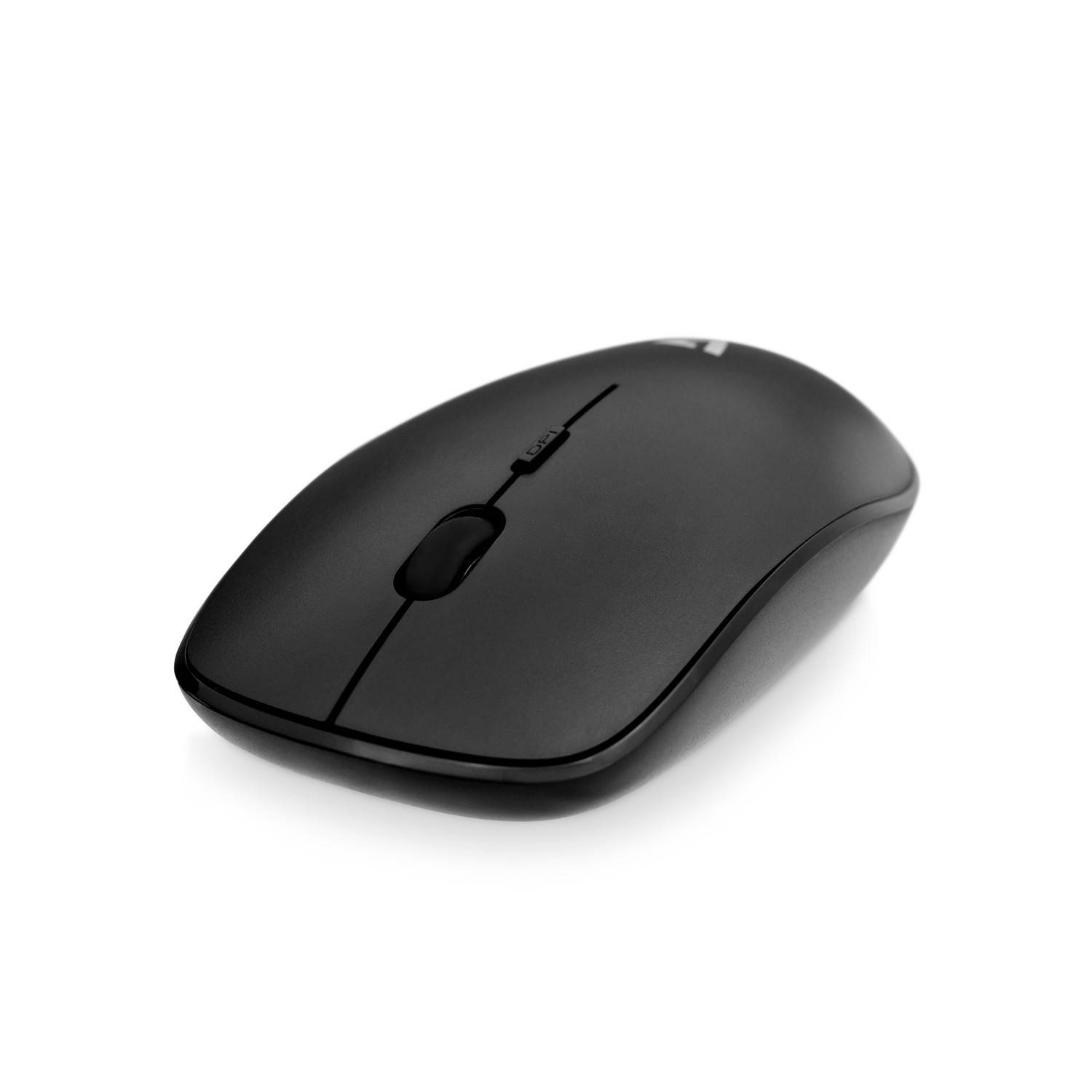 Rca Informatique - image du produit : SOURIS OPTIQUE WIRELESS 2.4GHZ 4 BOUTONS 1600DPI NOIR