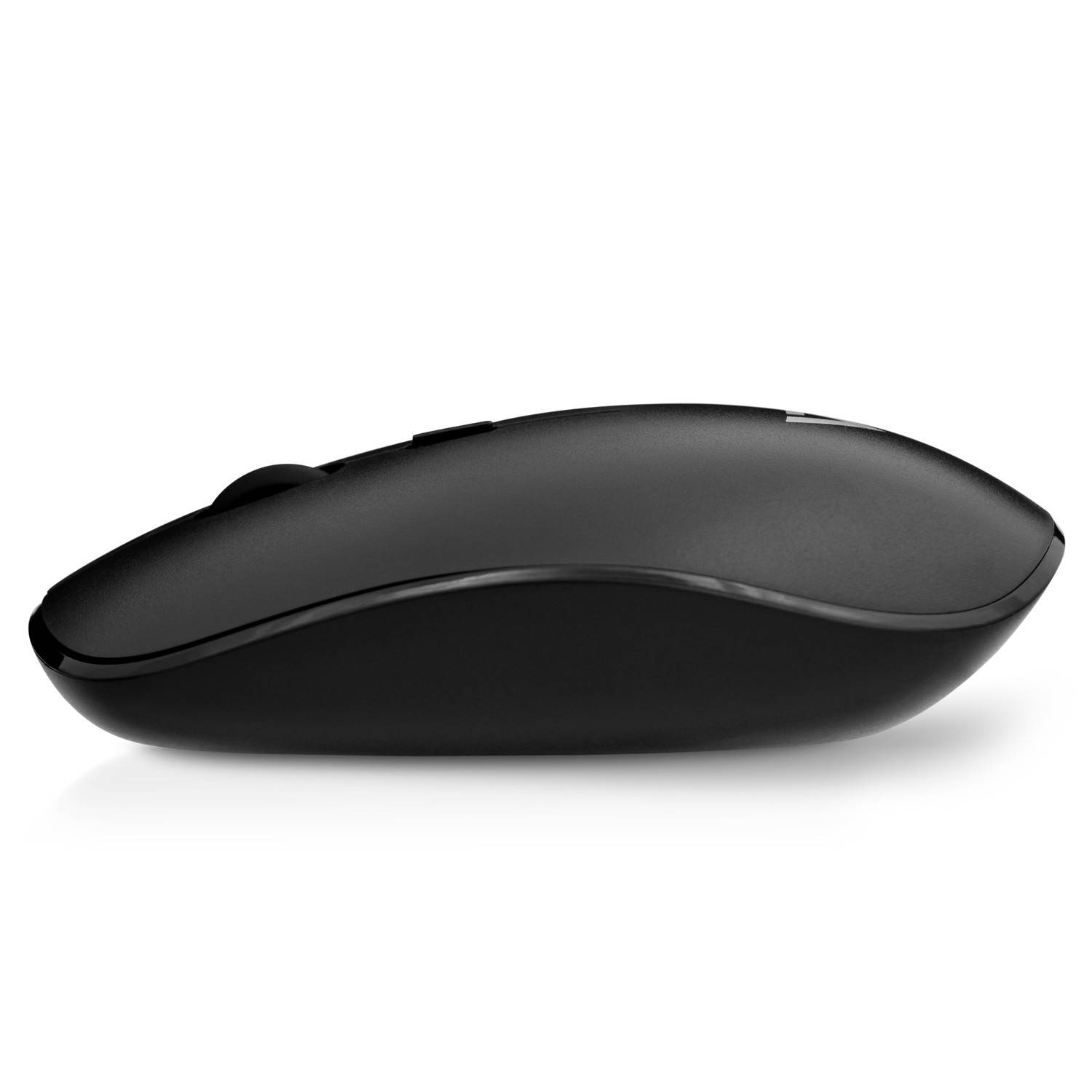 Rca Informatique - image du produit : SOURIS OPTIQUE WIRELESS 2.4GHZ 4 BOUTONS 1600DPI NOIR