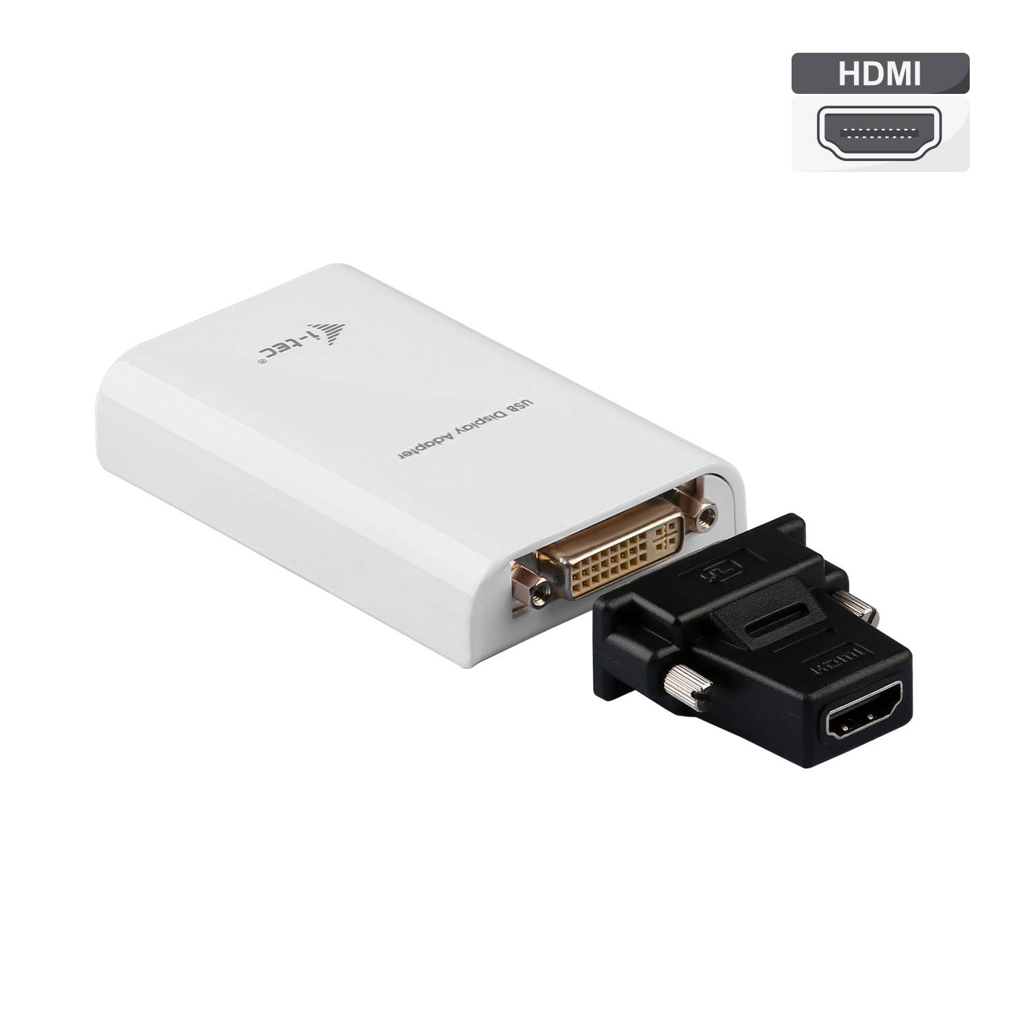 Rca Informatique - image du produit : I-TEC ADVANCE DISPLAY ADAPTER USB 2.0 DVI HDMI VGA FULL HD