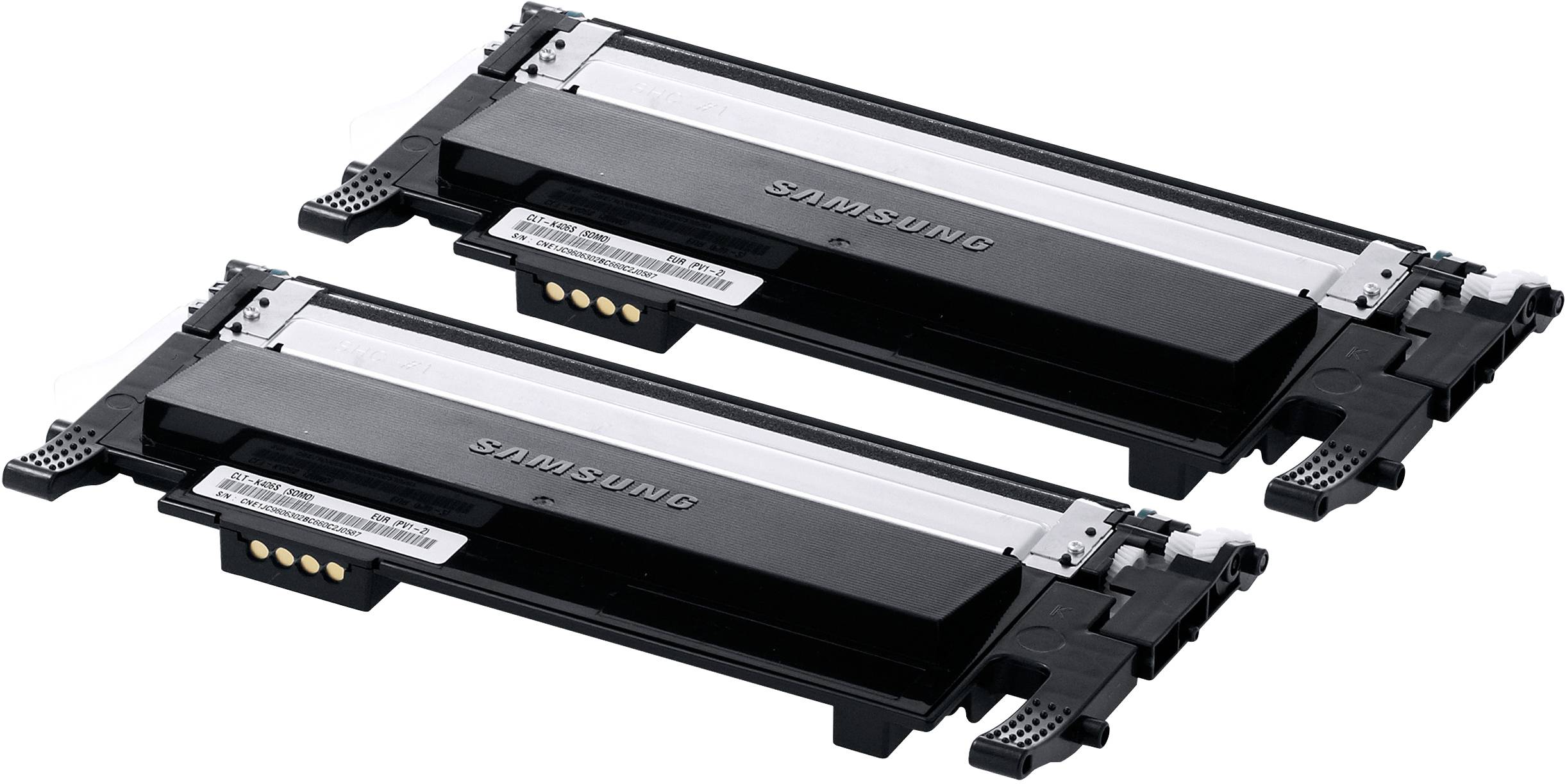 Rca Informatique - Image du produit : SA CLT-P406B 2-PK BLACK TONER SAMSUNG