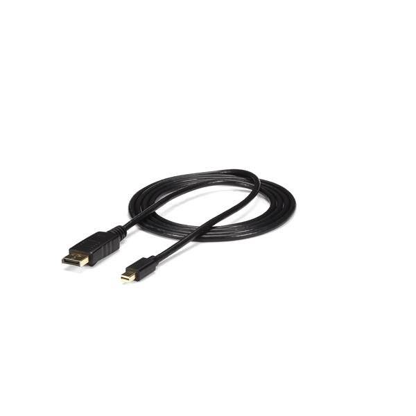 Rca Informatique - Image du produit : CABLE ADAPTATEUR M/M  180M MINI DISPLAYPORT -> DISPLAYPORT