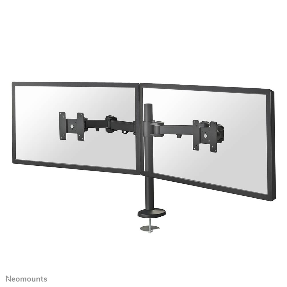 Rca Informatique - image du produit : DESK MOUNT DUAL 10-27IN BLACK .