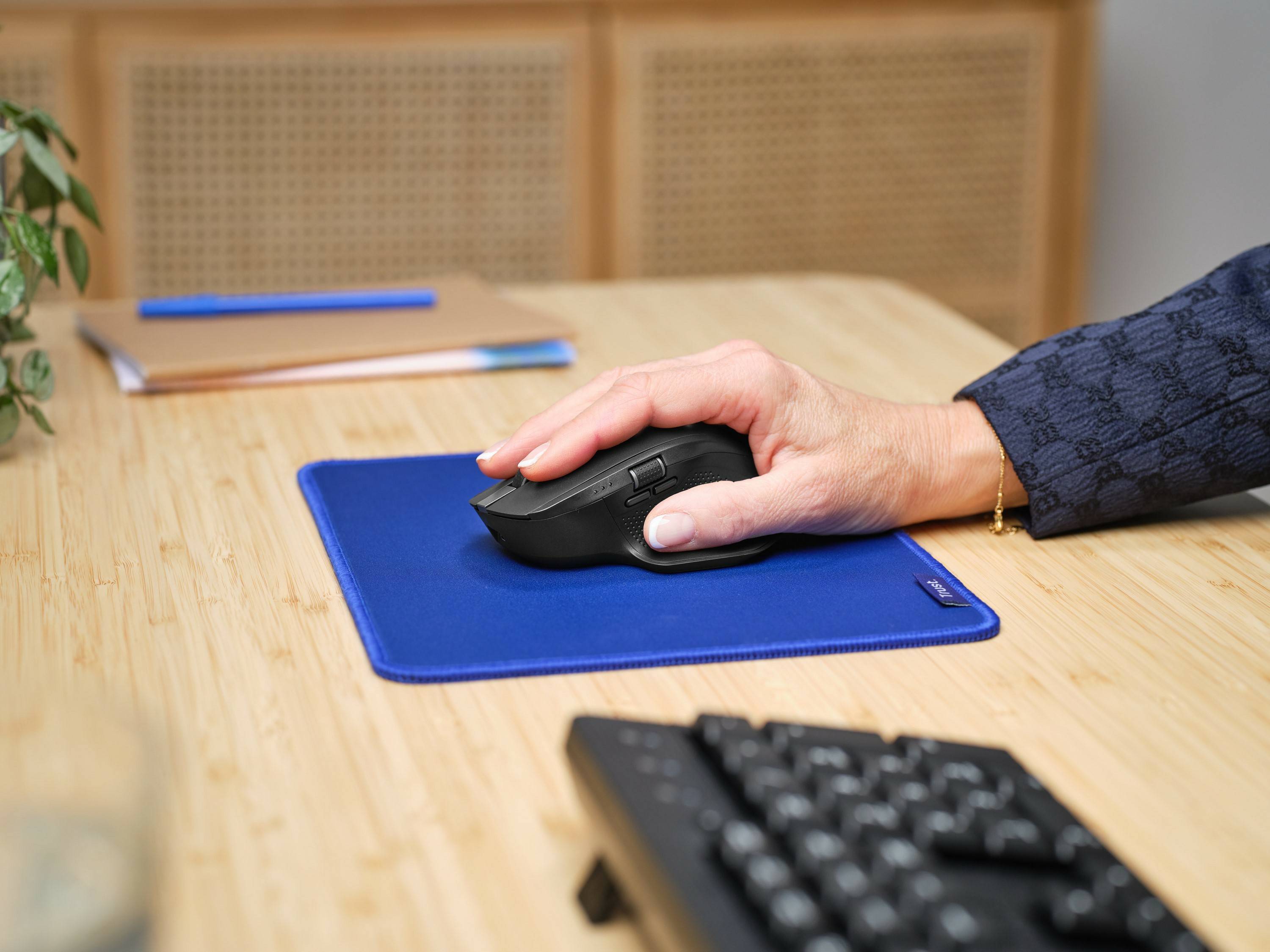 Rca Informatique - image du produit : OZAA+ MULTI-CONNECT WIRELESS MOUSE BLK