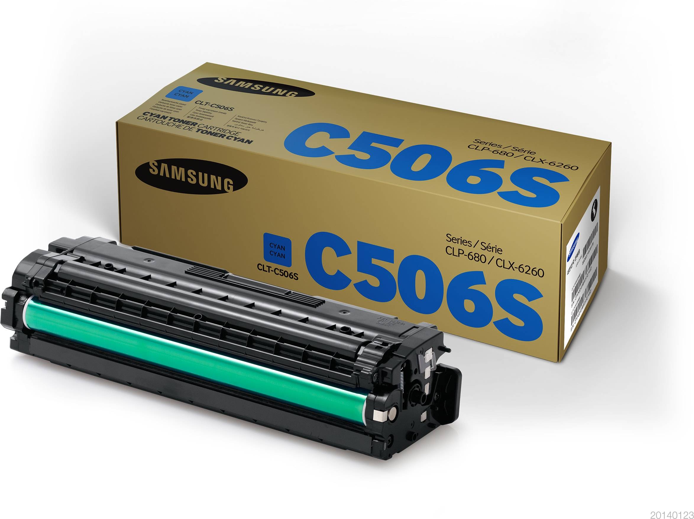 Rca Informatique - image du produit : SA CLT-C506S CYAN TONER SAMSUNG