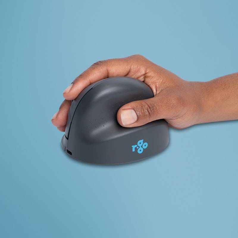 Rca Informatique - Image du produit : R-GO HE BASIC MEDIUM ERGONOMIC MOUSE RIGHT-HANDED BLUETOOTH