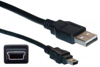 Rca Informatique - image du produit : CONSOLE CABLE 6 FT WITH USB TYPE A AND MINI-B