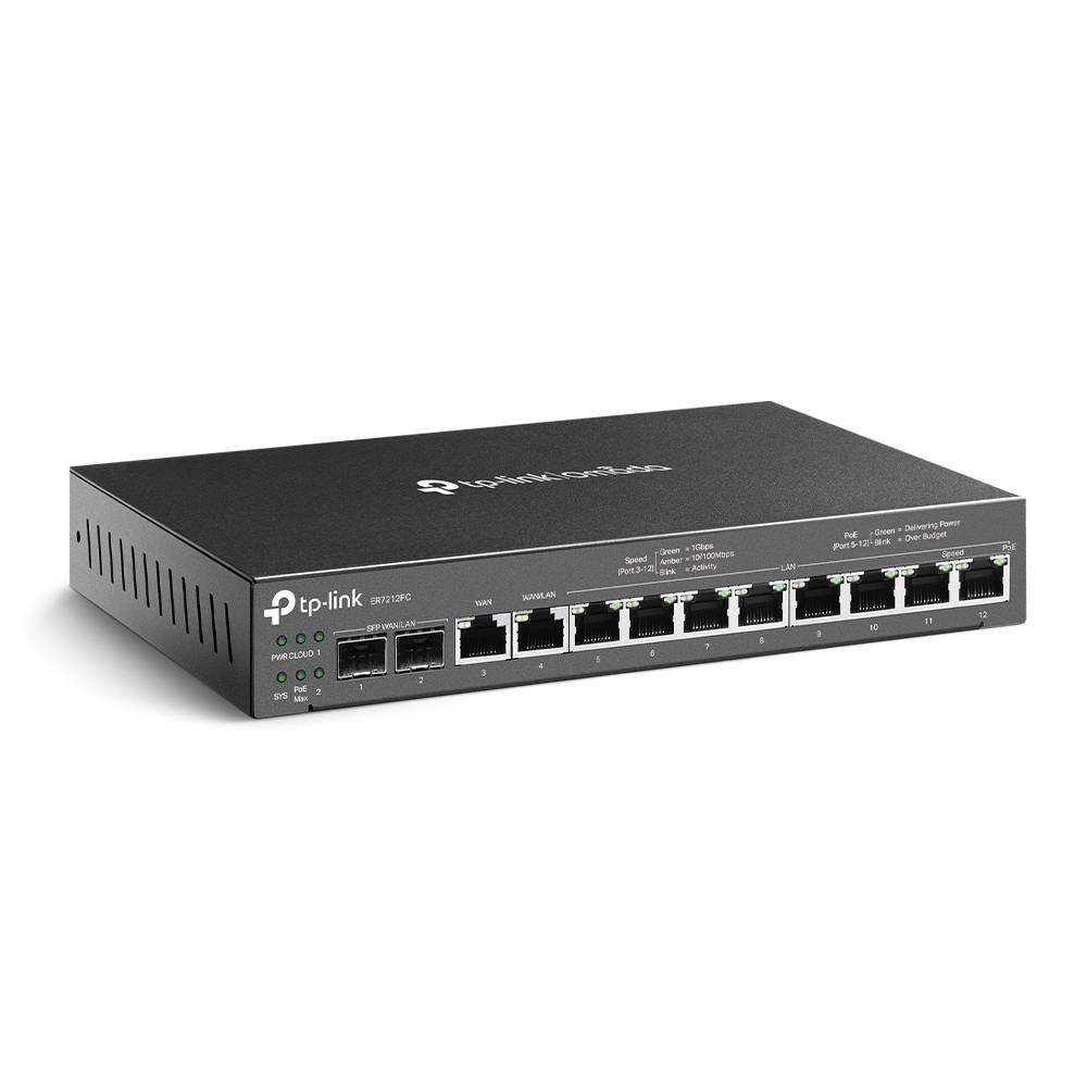 Rca Informatique - image du produit : OMADA GIGABIT VPN ROUTER WITH POE+ PORTS AND CONTROLLER ABILIT