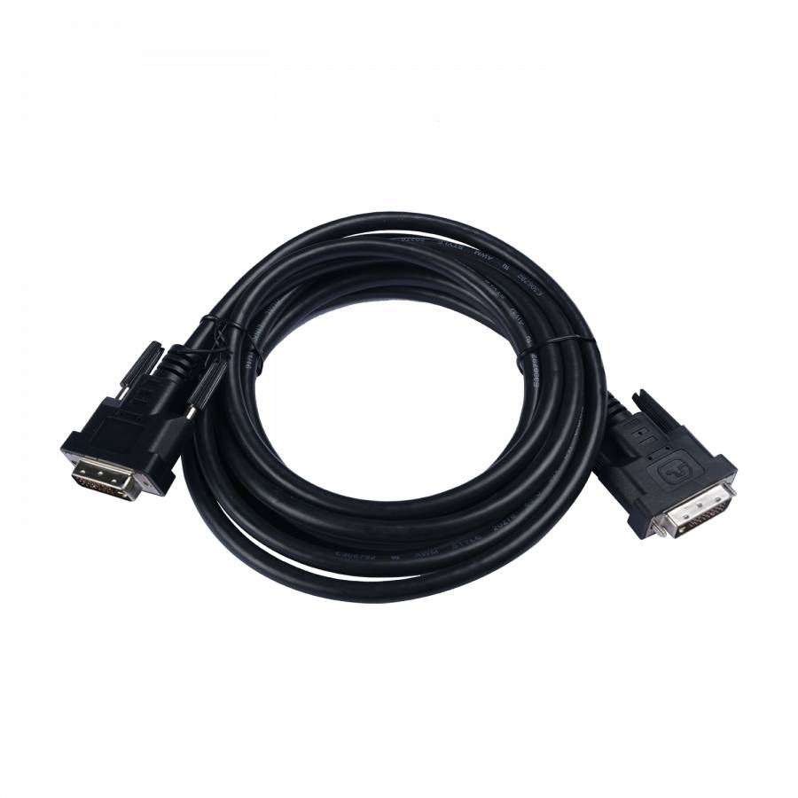 Rca Informatique - image du produit : DVI CABLE DUAL LINK 3M 10FT BLK DVI-D CABLE 4K 30HZ UHD BLACK