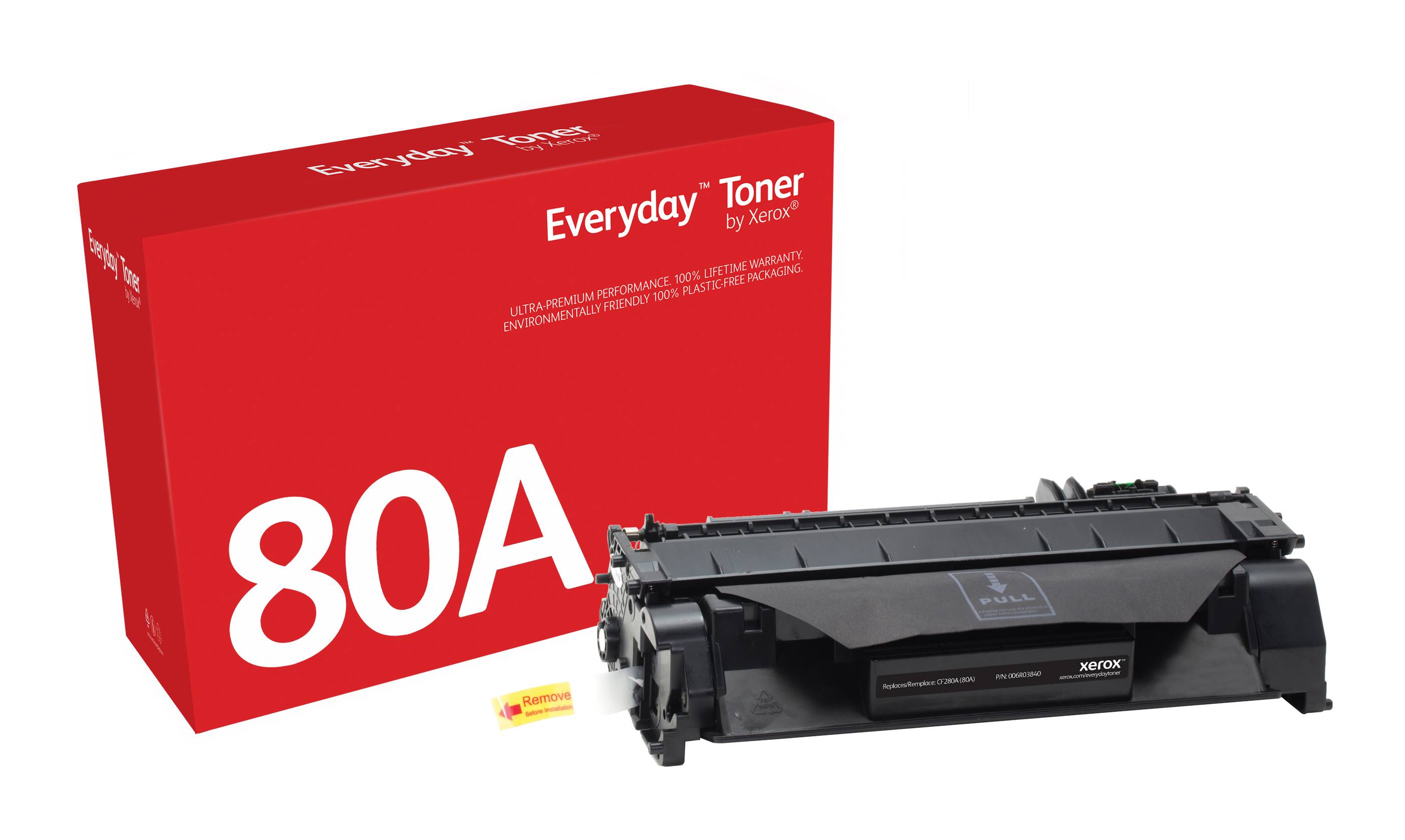 Rca Informatique - Image du produit : BLACK TONER CARTRIDGE LIKE HP 80A FOR LASERJET PRO 400 M401