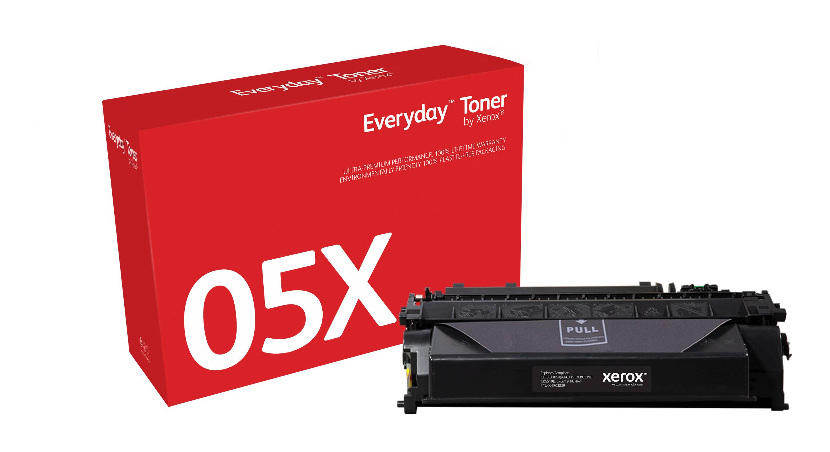 Rca Informatique - Image du produit : HIGH YIELD BLACK TONER CARTRIDGE LIKE HP 05X FOR