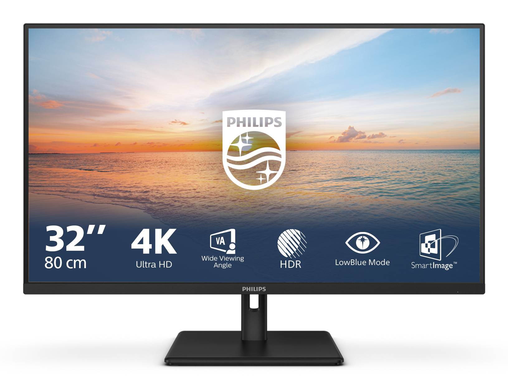 Rca Informatique - image du produit : 32E1N1800LA 31.5IN VA 4K 300CD/4MS/2HDMI/DP