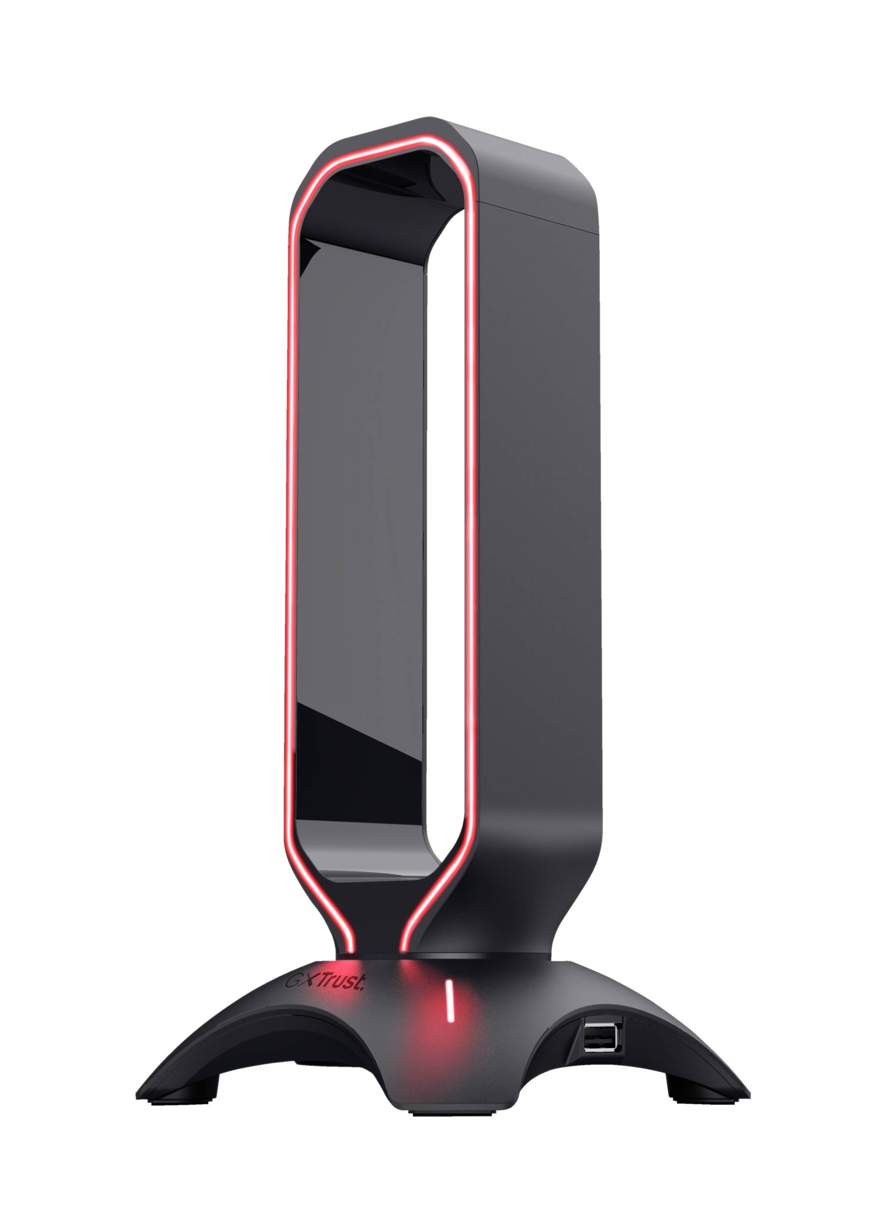 Rca Informatique - image du produit : CINTAR RGB GAMING STAND FOR HEADSET WITH 2 USB PORTS