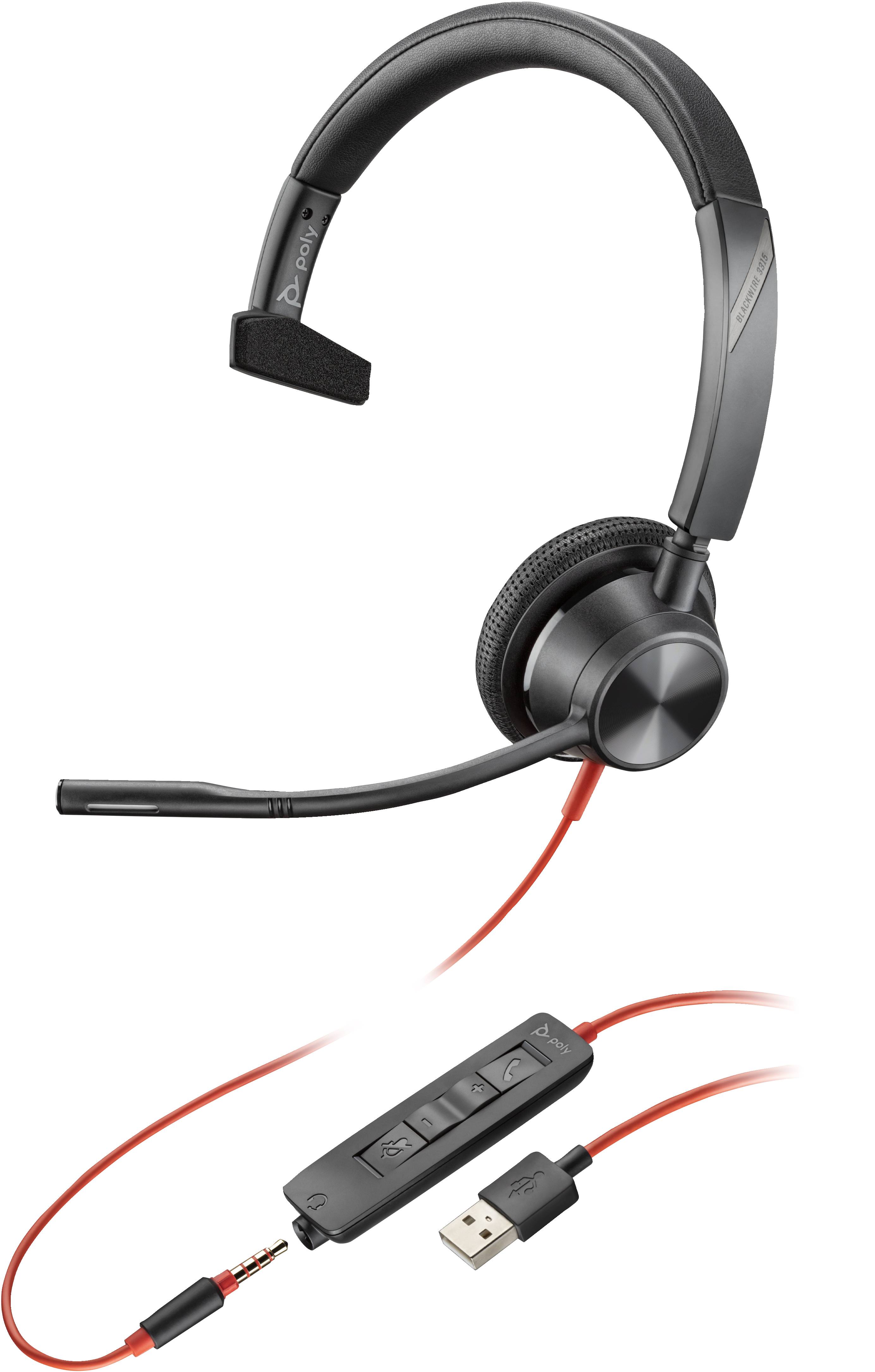 Rca Informatique - Image du produit : POLY BW 3315 USB-A HEADSET