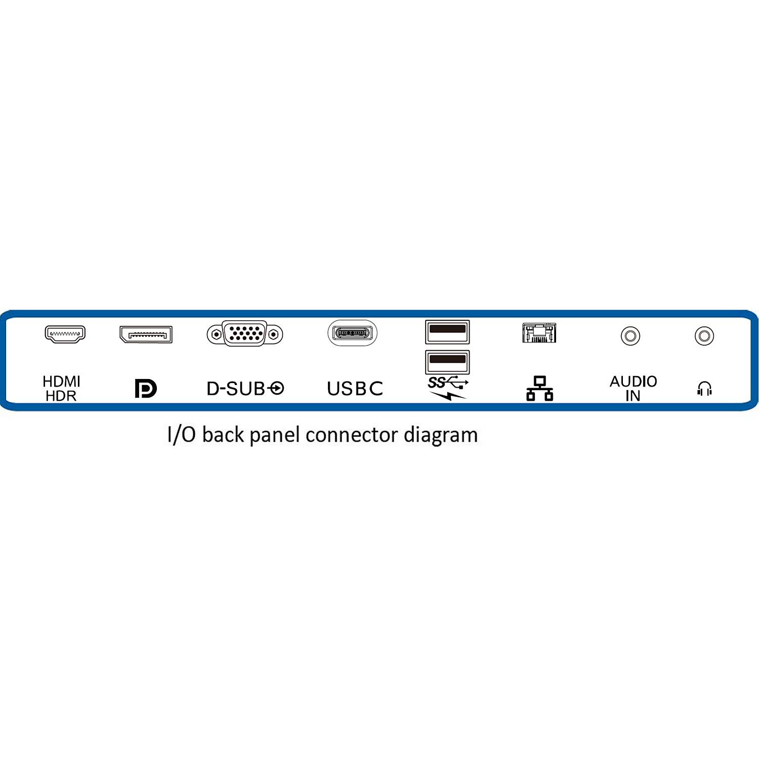 Rca Informatique - image du produit : 32IN IPS USB-C MONITOR QHD 2560 X 1440 4M