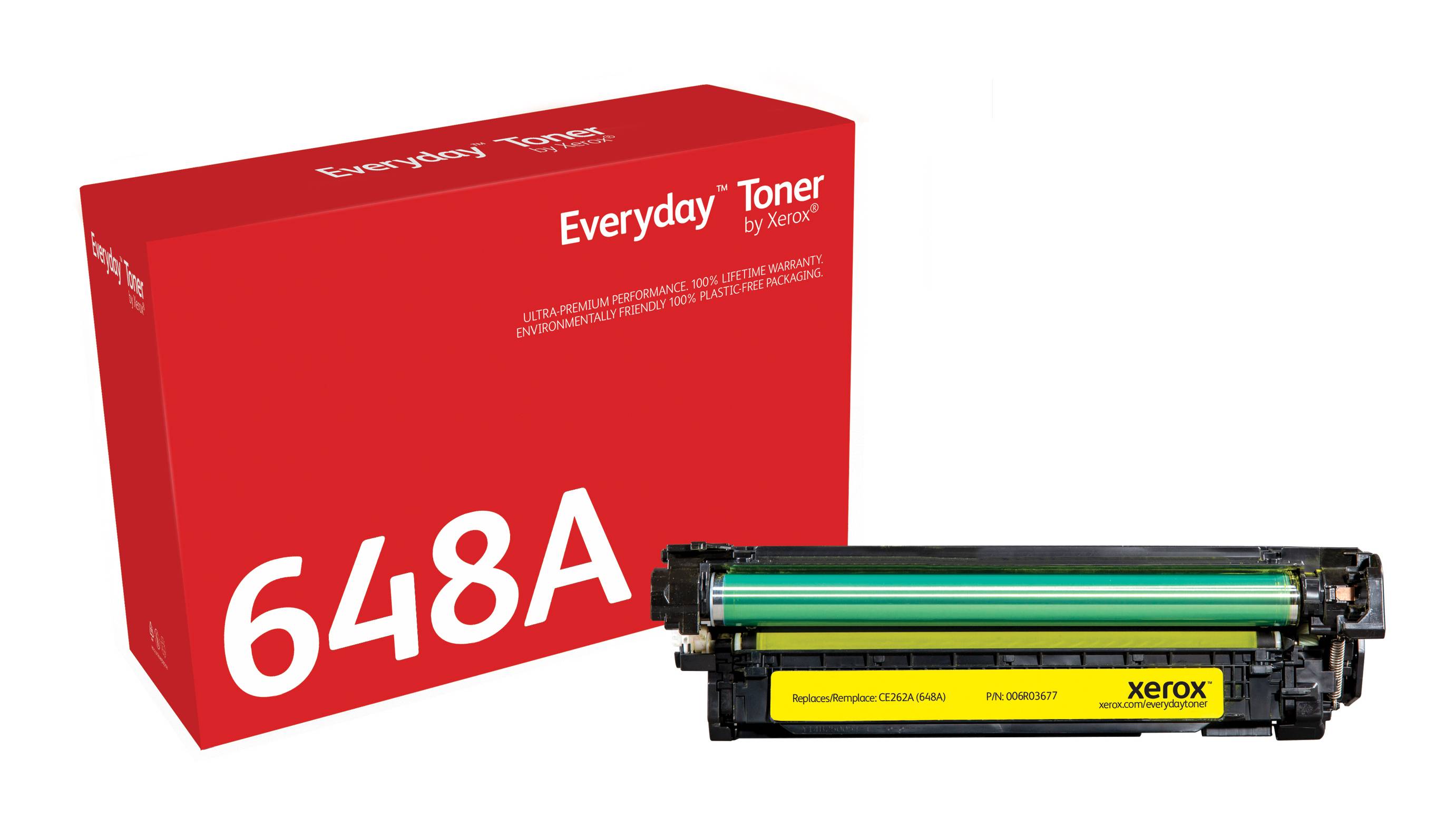 Rca Informatique - Image du produit : YELLOW TONER CARTRIDGE LIKE HP 647A FOR COLOR LASERJET