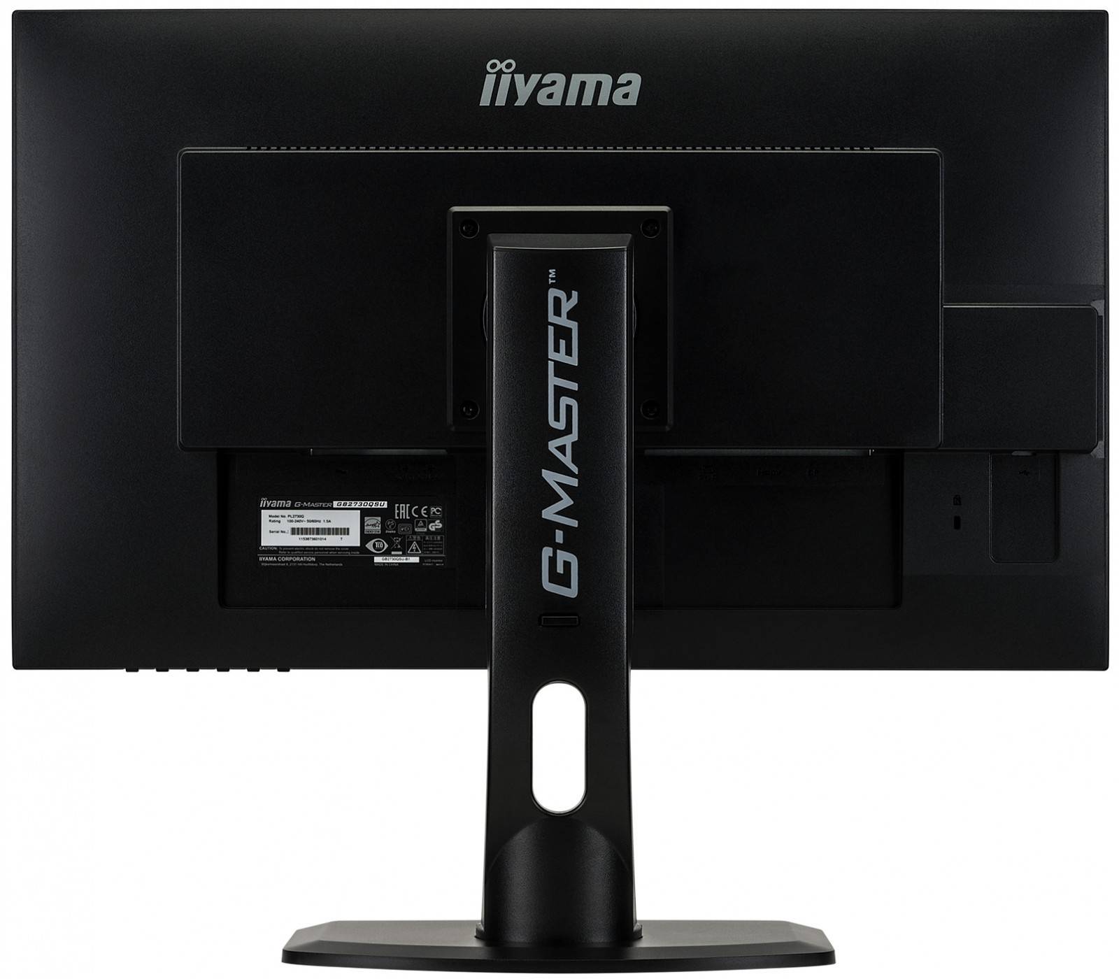 Rca Informatique - image du produit : GB2730QSU-B1 1000:1 DVI HDMI DP 27IN LCD 2560 X 1440 16:9 1MS