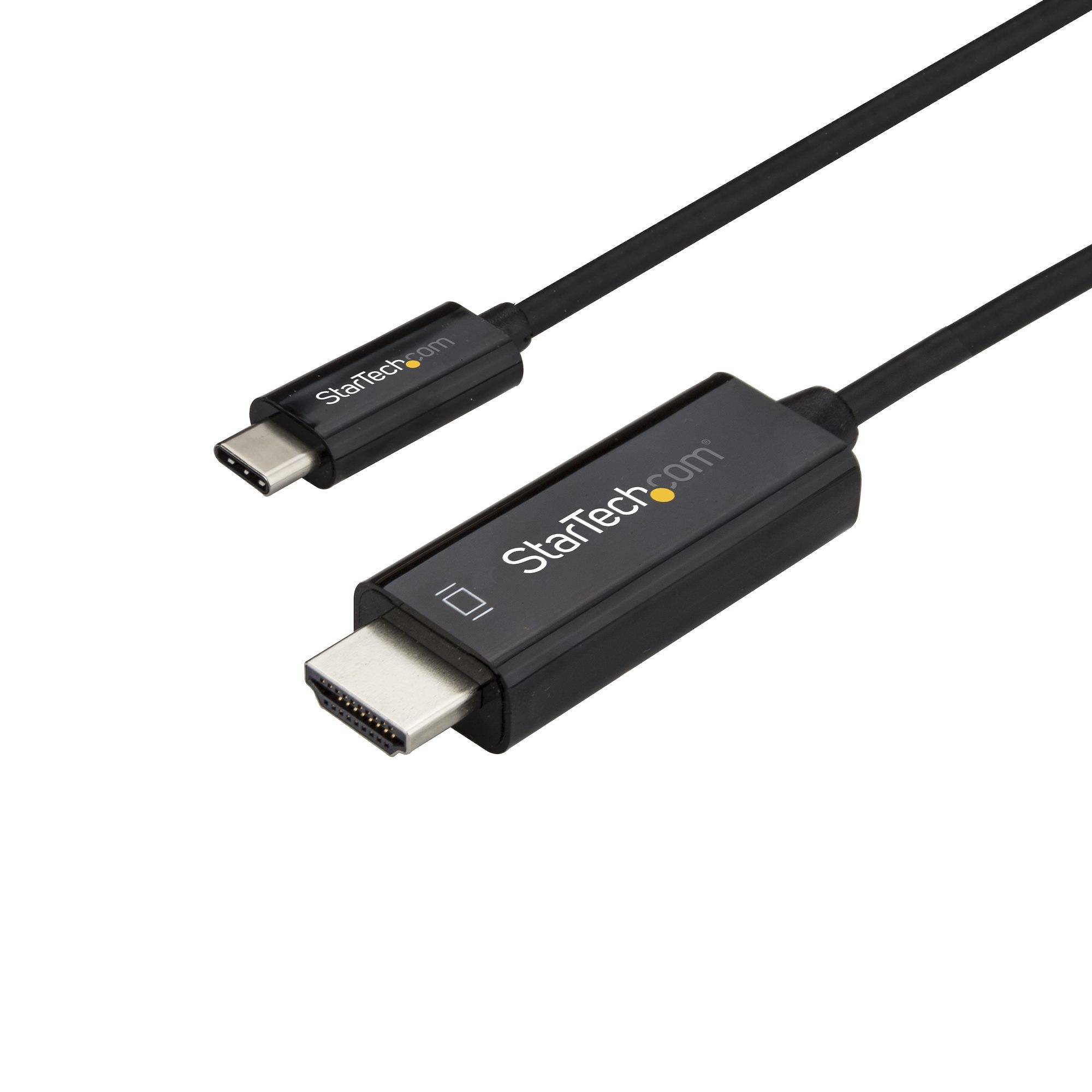 Rca Informatique - Image du produit : 1M / 3FT USB C TO HDMI CABLE 4K AT 60 HZ - BLACK