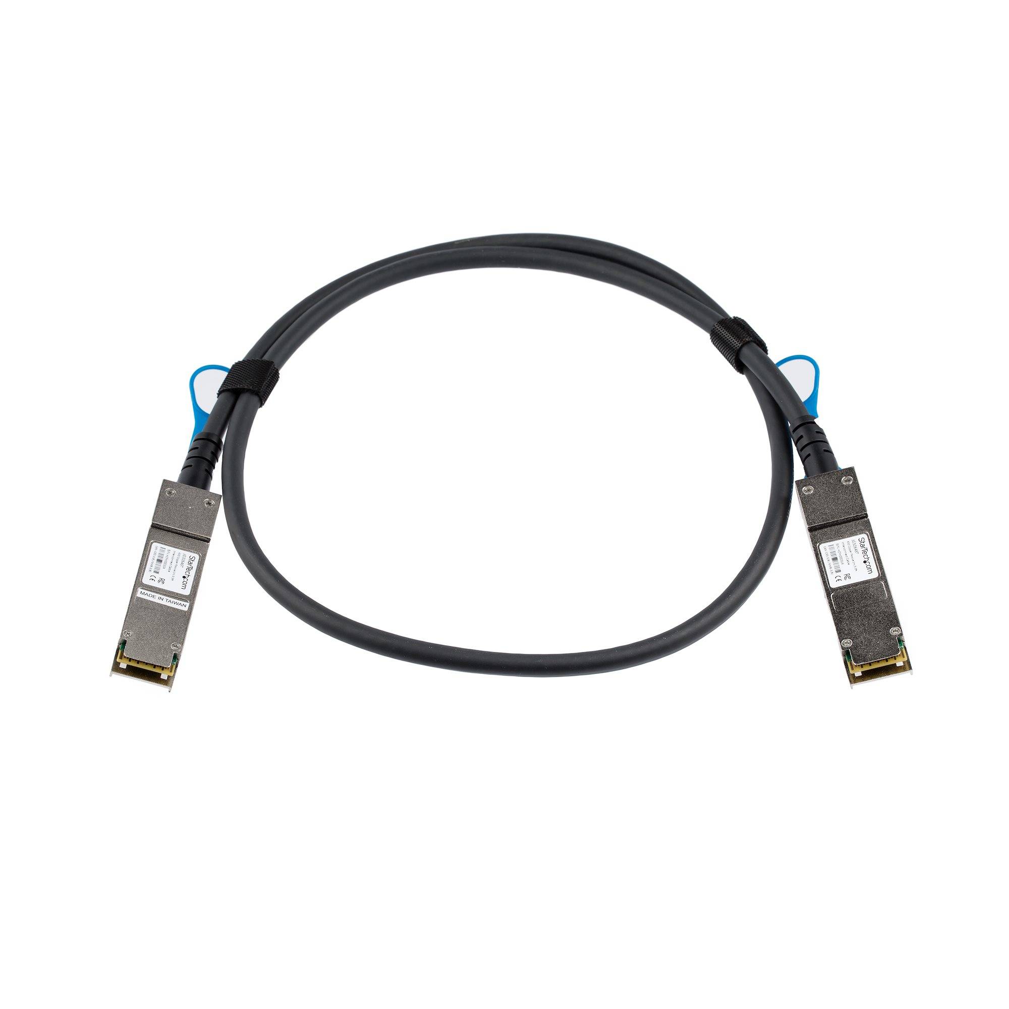 Rca Informatique - image du produit : 1M 3.3FT 40G QSFP+ DAC CABLE .