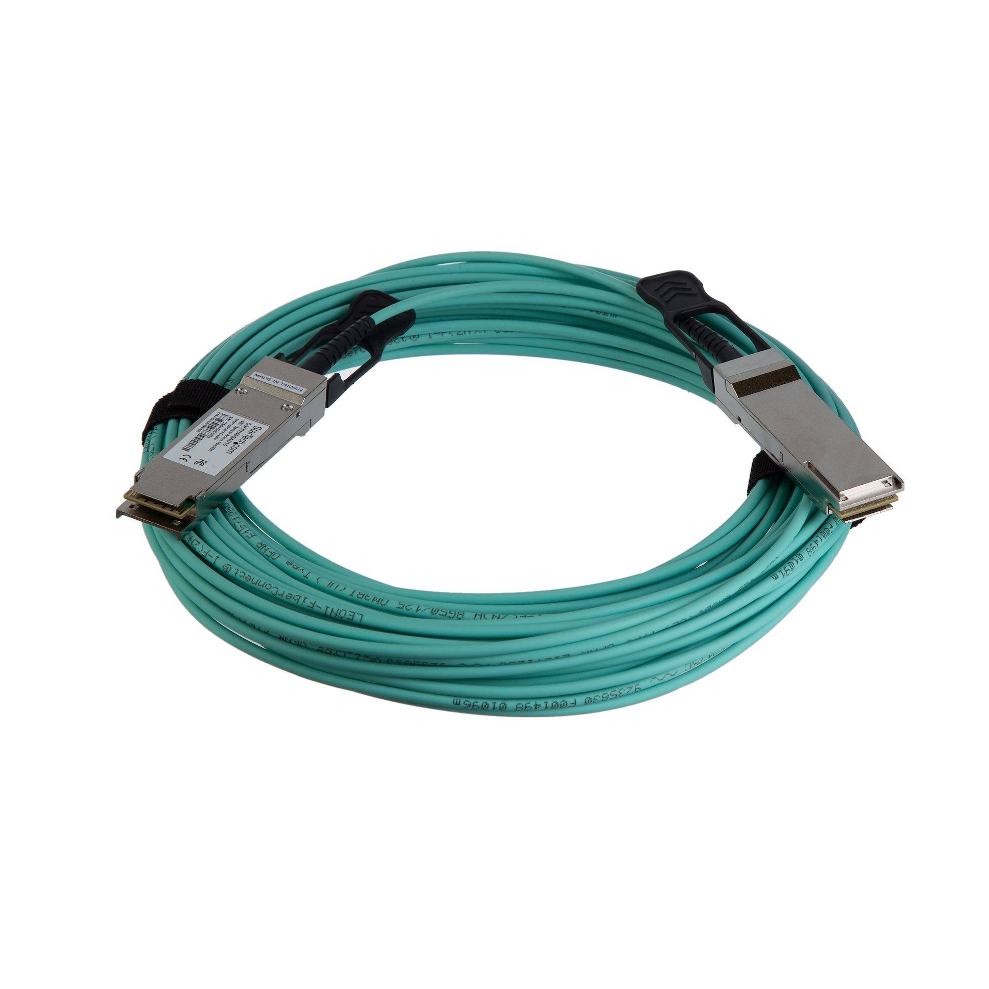 Rca Informatique - image du produit : 30M QSFP+ ACTIVE OPTICAL CABLE - MSA COMPLIANT - 40G QSFP+