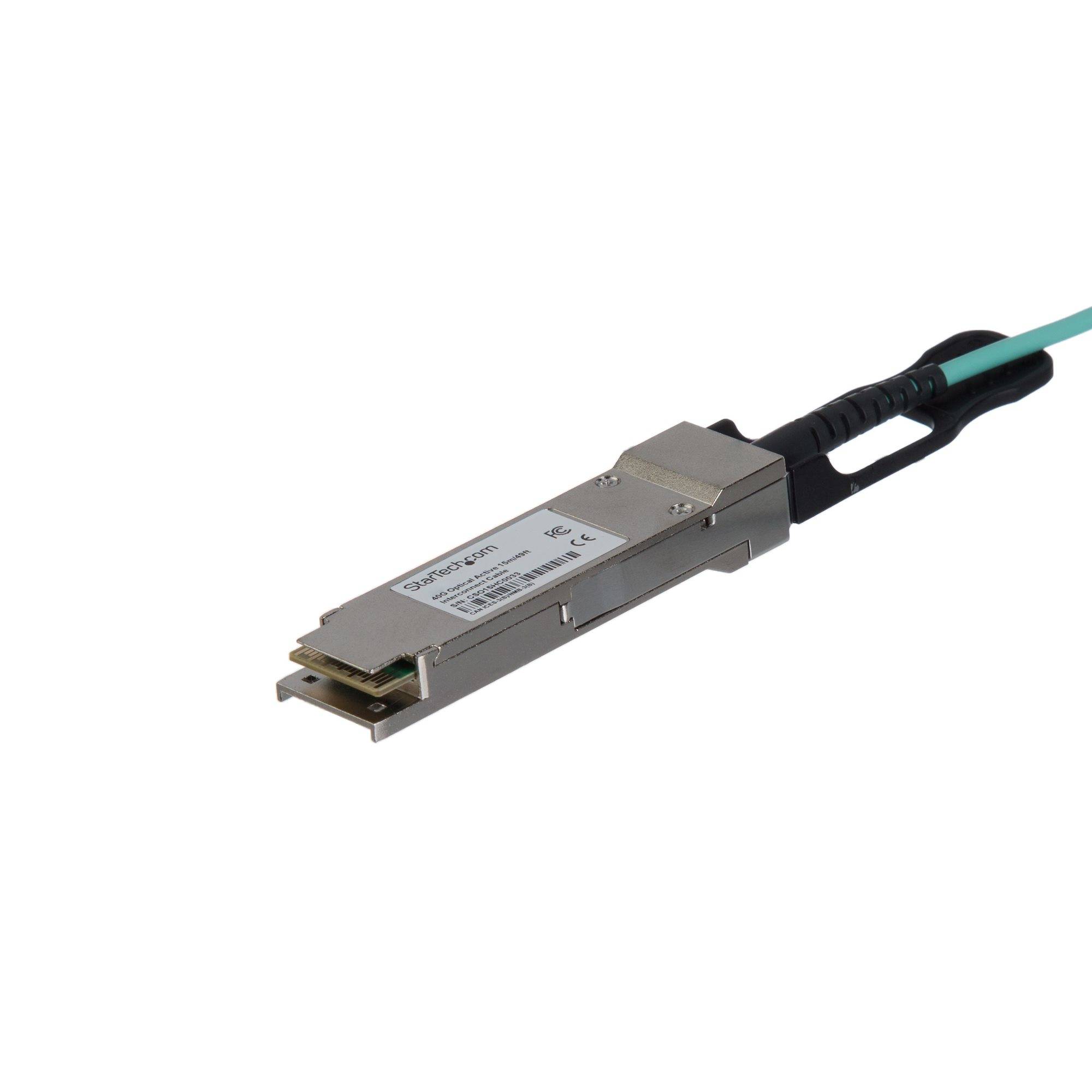 Rca Informatique - Image du produit : 30M QSFP+ ACTIVE OPTICAL CABLE - MSA COMPLIANT - 40G QSFP+